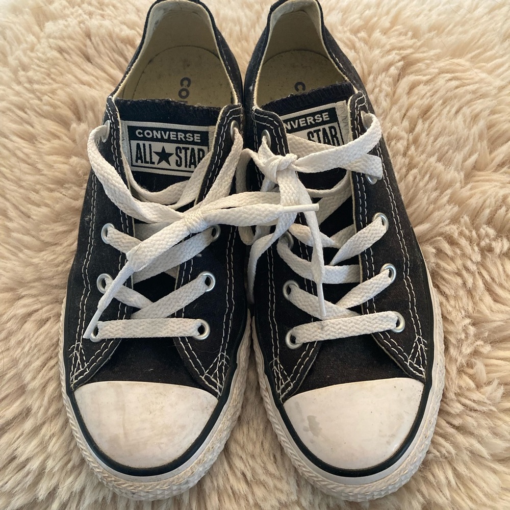 Converse Black and White Chuck Taylor Sneakers